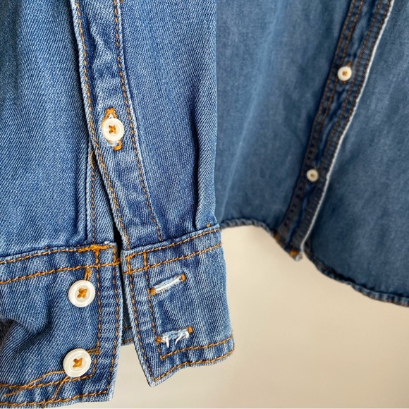 Treasure & Bond Nordstrom Denim Jean Shirt Jacket - Picture 5 of 8